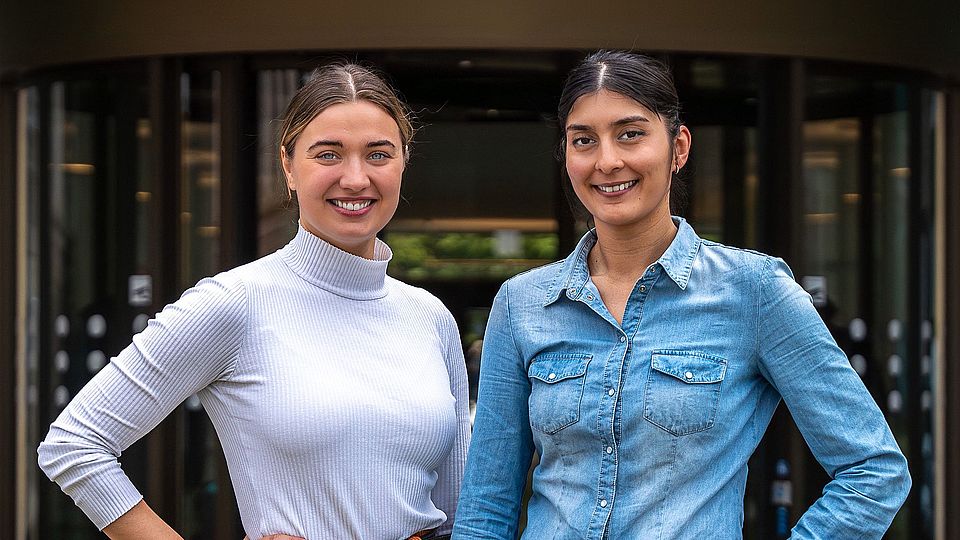 Michaela Maintz und Céline Tourbier