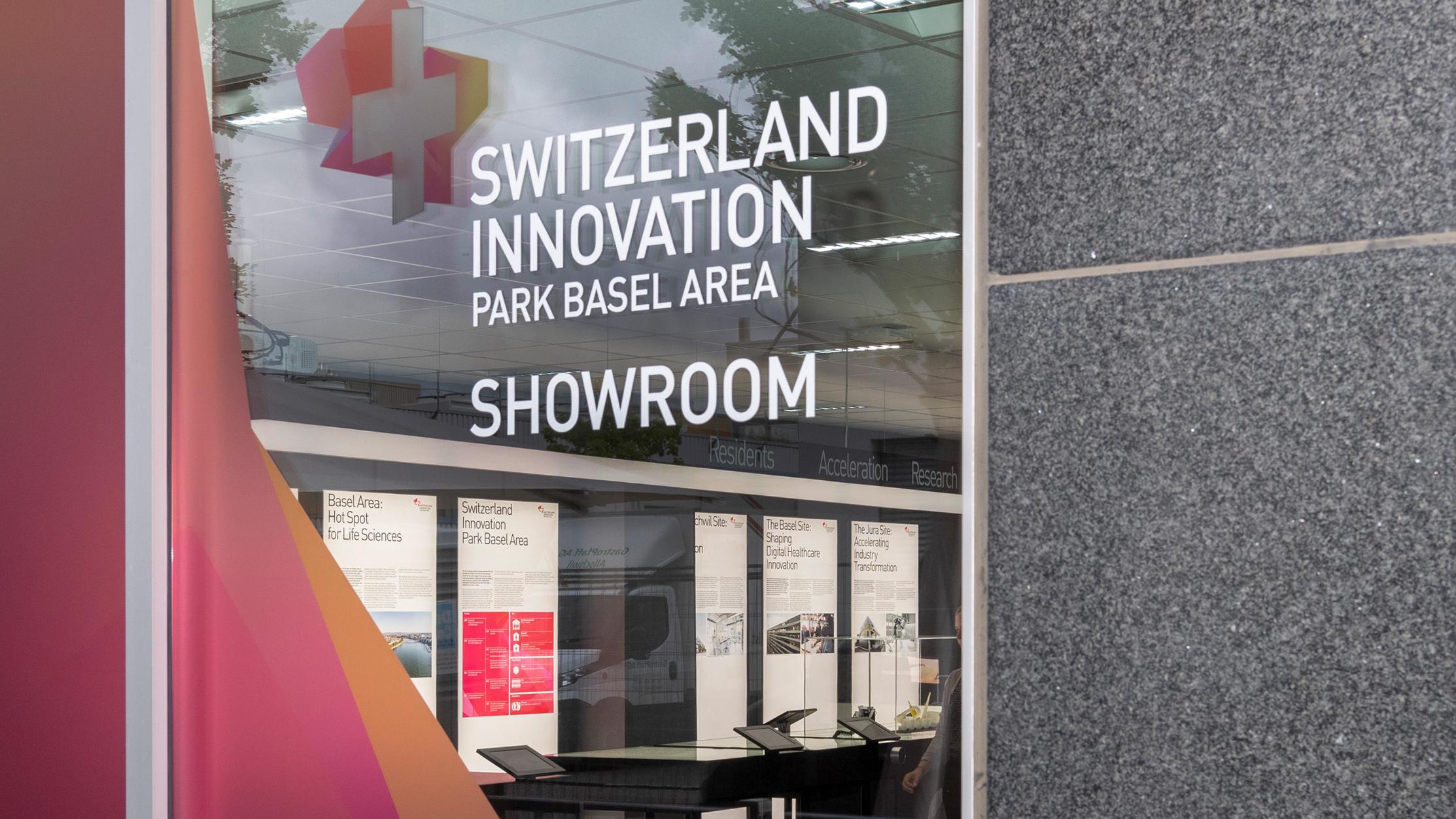 DBE at the new Showroom of Swiss Innovation Park h