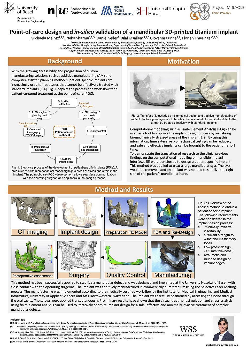 Michaela M. DBE Poster